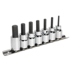 Hex Socket Bit Set 3/8"Sq Drive 7pc AK62253