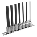Hex Socket Bit Set 3/8"Sq Drive 110mm 7pc AK62254