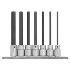 Hex Socket Bit Set 3/8"Sq Drive 110mm 7pc AK62254