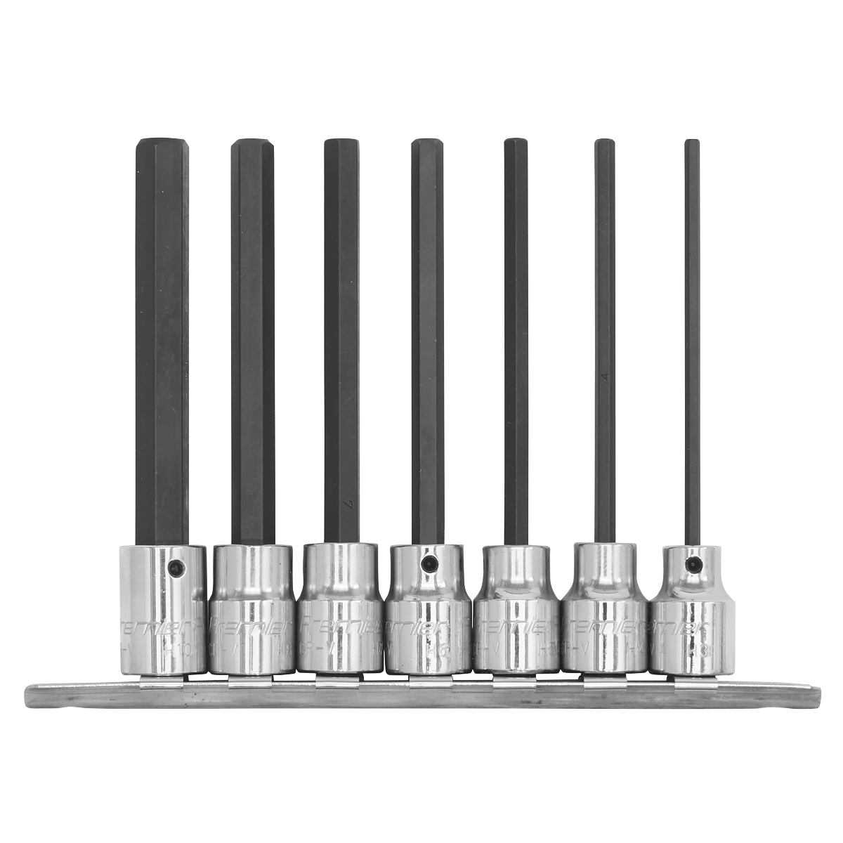 Hex Socket Bit Set 3/8"Sq Drive 110mm 7pc AK62254