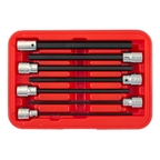 Hex Socket Bit Set 3/8"Sq Drive 7pc AK62255