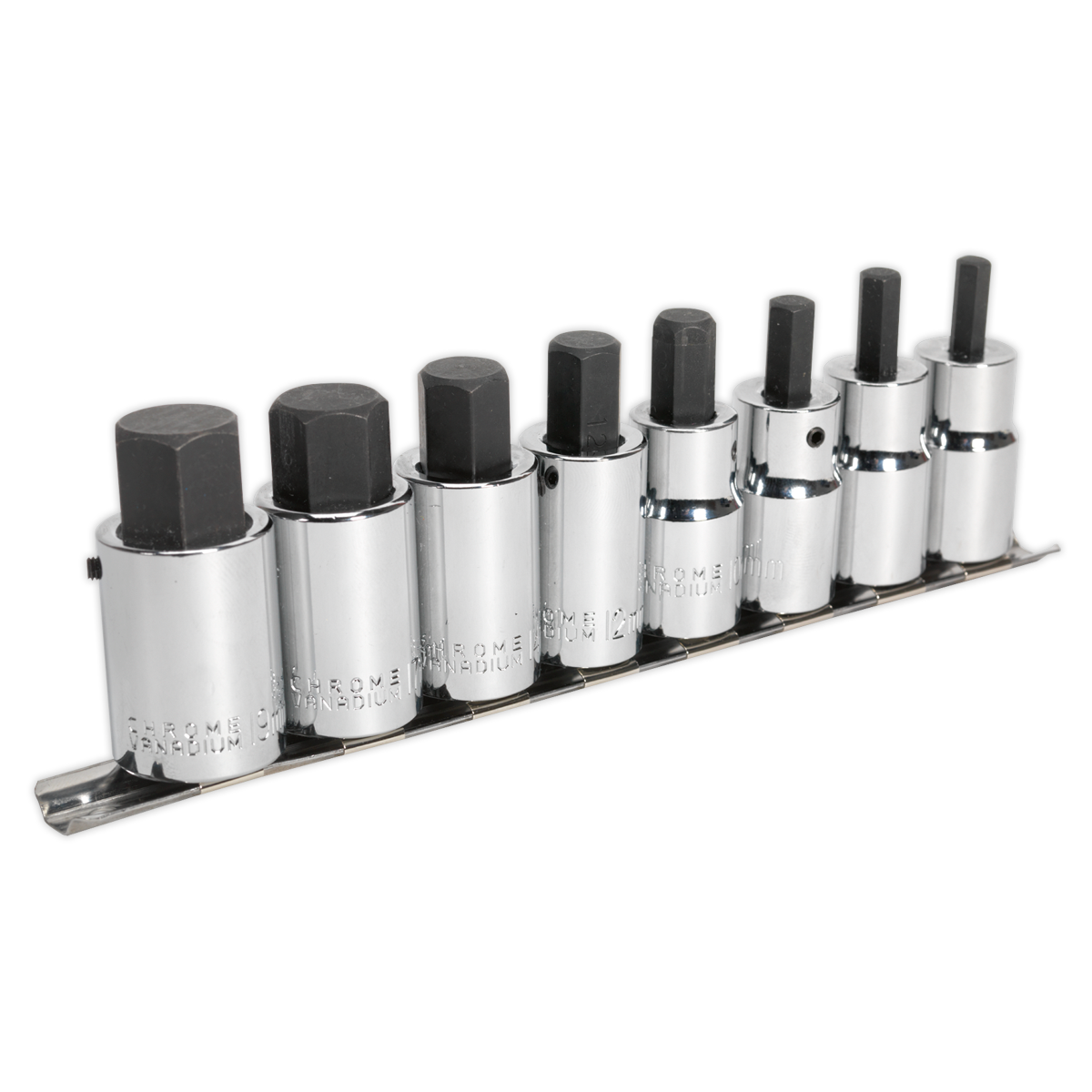Hex Socket Bit Set 1/2"Sq Drive 8pc AK62258