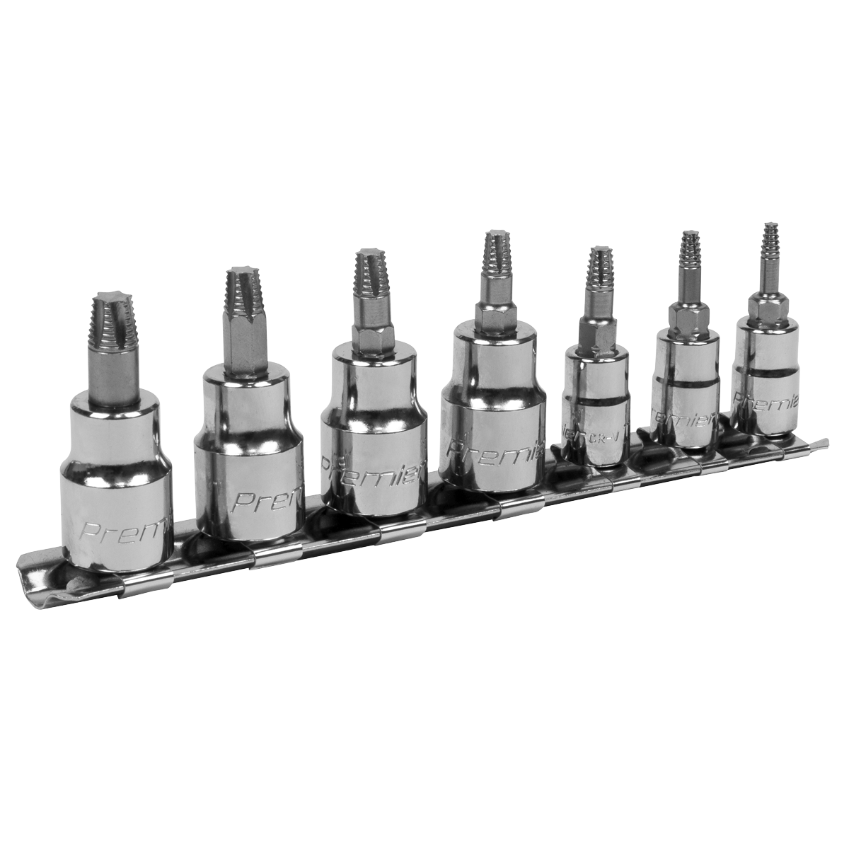 Lock-On™ TRX-Star* Socket Bit Set 1/4" & 3/8"Sq Drive 7pc AK62262