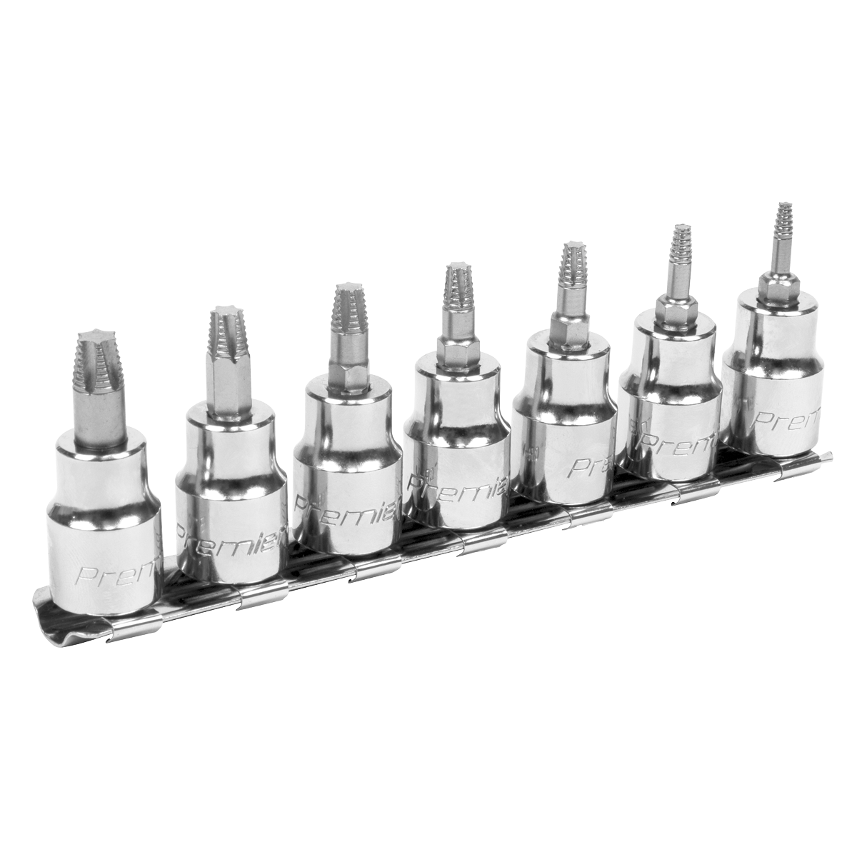 Lock-On™ TRX-Star* Socket Bit Set 3/8"Sq Drive 7pc AK62263