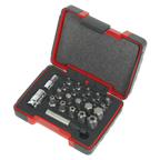 TRX-P* & TRX-TS* Security Bit Set 1/4" & 3/8"Sq Drive 23pc AK6226
