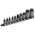 Stubby Hex Socket Bit Set 1/4", 3/8" & 1/2"Sq Drive 10pc AK6229B