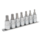 Ribe Socket Bit Set 3/8"Sq Drive 50mm 7pc AK6232