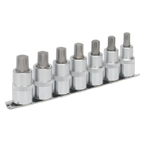Ribe Socket Bit Set 1/2"Sq Drive 55mm 7pc AK6234