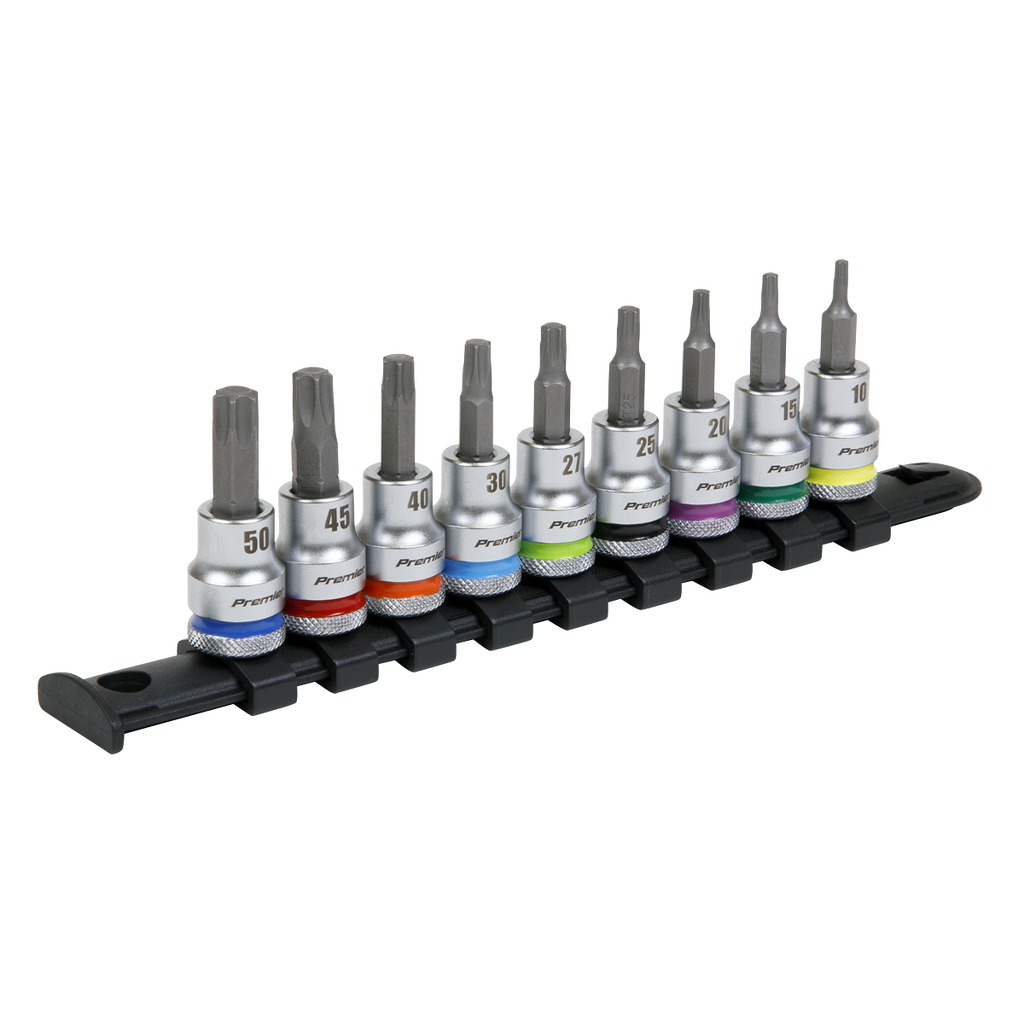 TRX-Star* Socket Bit Set 3/8"Sq Drive 9pc AK6251