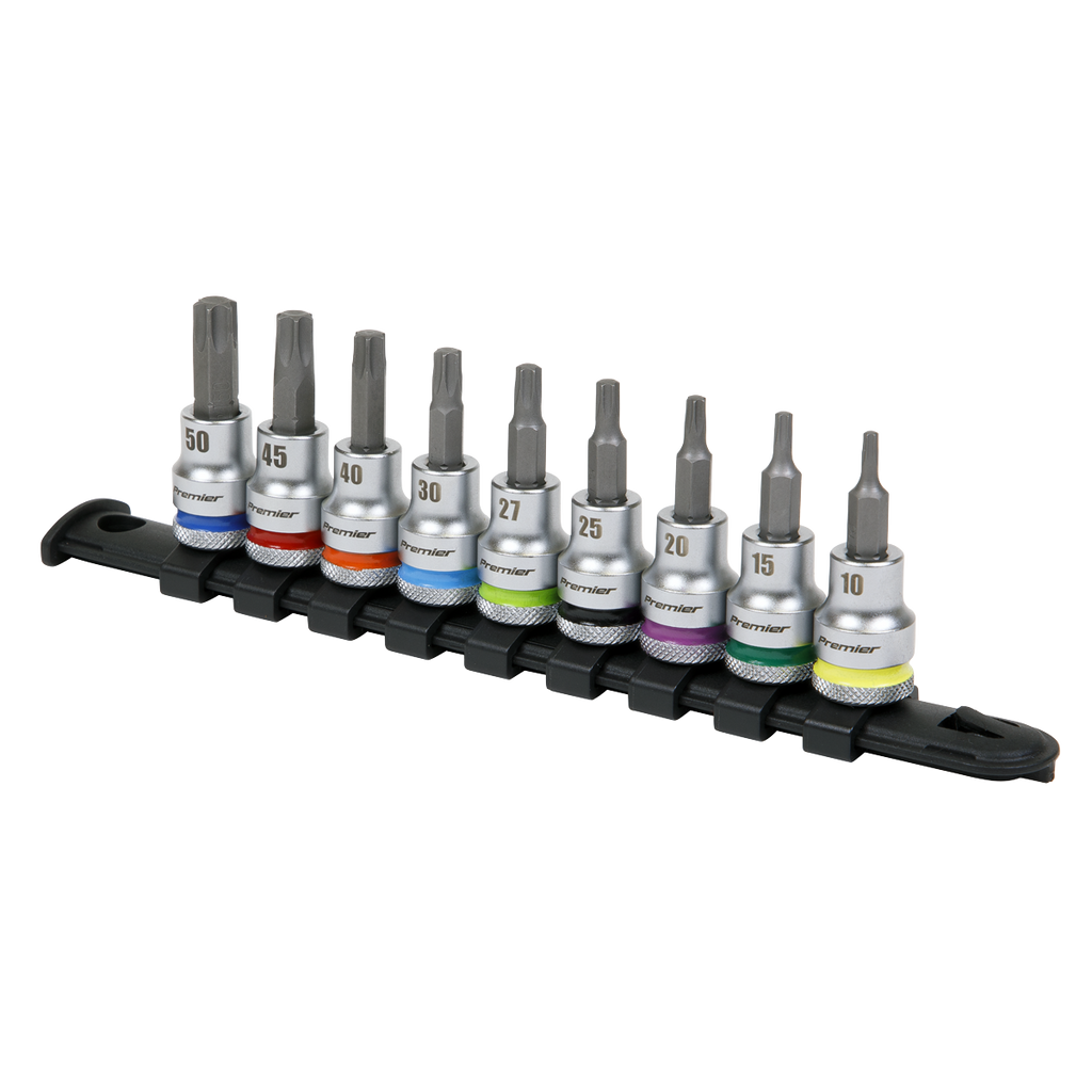 TRX-Star* Socket Bit Set 3/8"Sq Drive 9pc AK6251