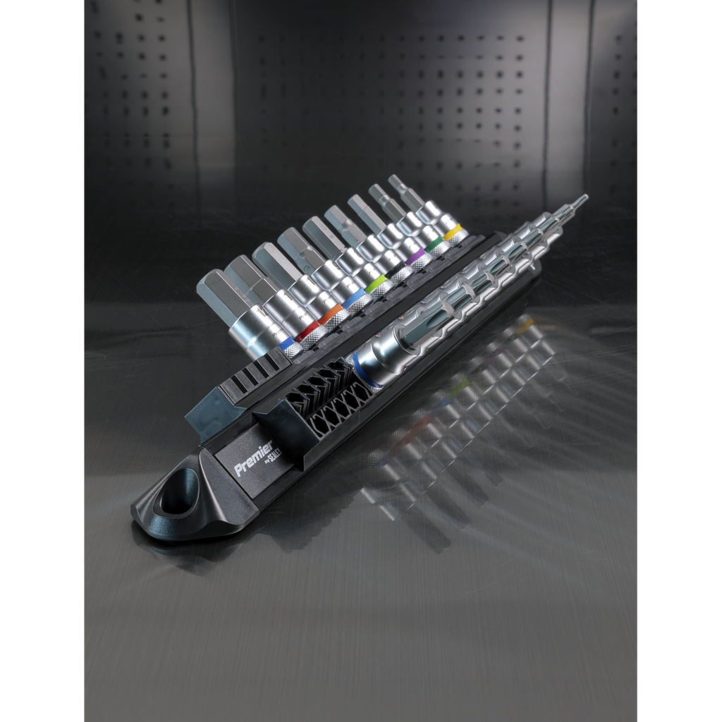 Hex & TRX-Star* Socket Bit Set 3/8"Sq Drive 18pc AK6252