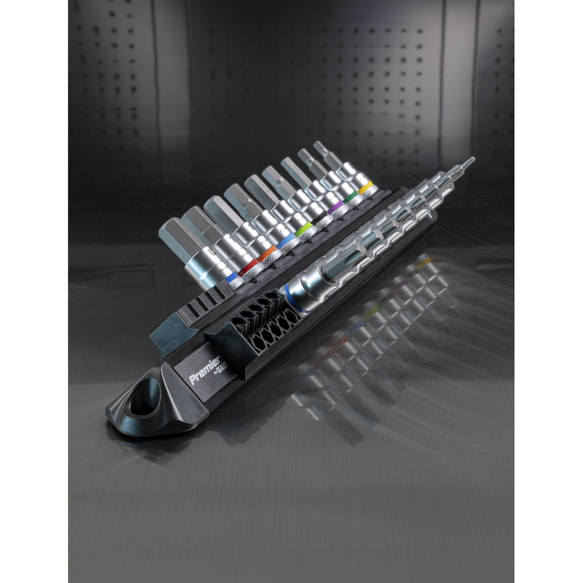 Hex & TRX-Star* Socket Bit Set 3/8"Sq Drive 18pc AK6252