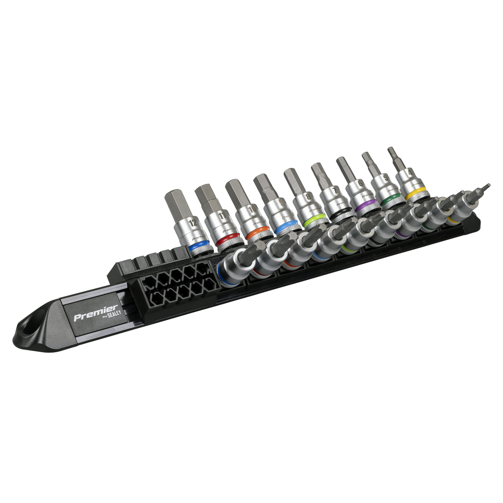 Hex & TRX-Star* Socket Bit Set 3/8"Sq Drive 18pc AK6252