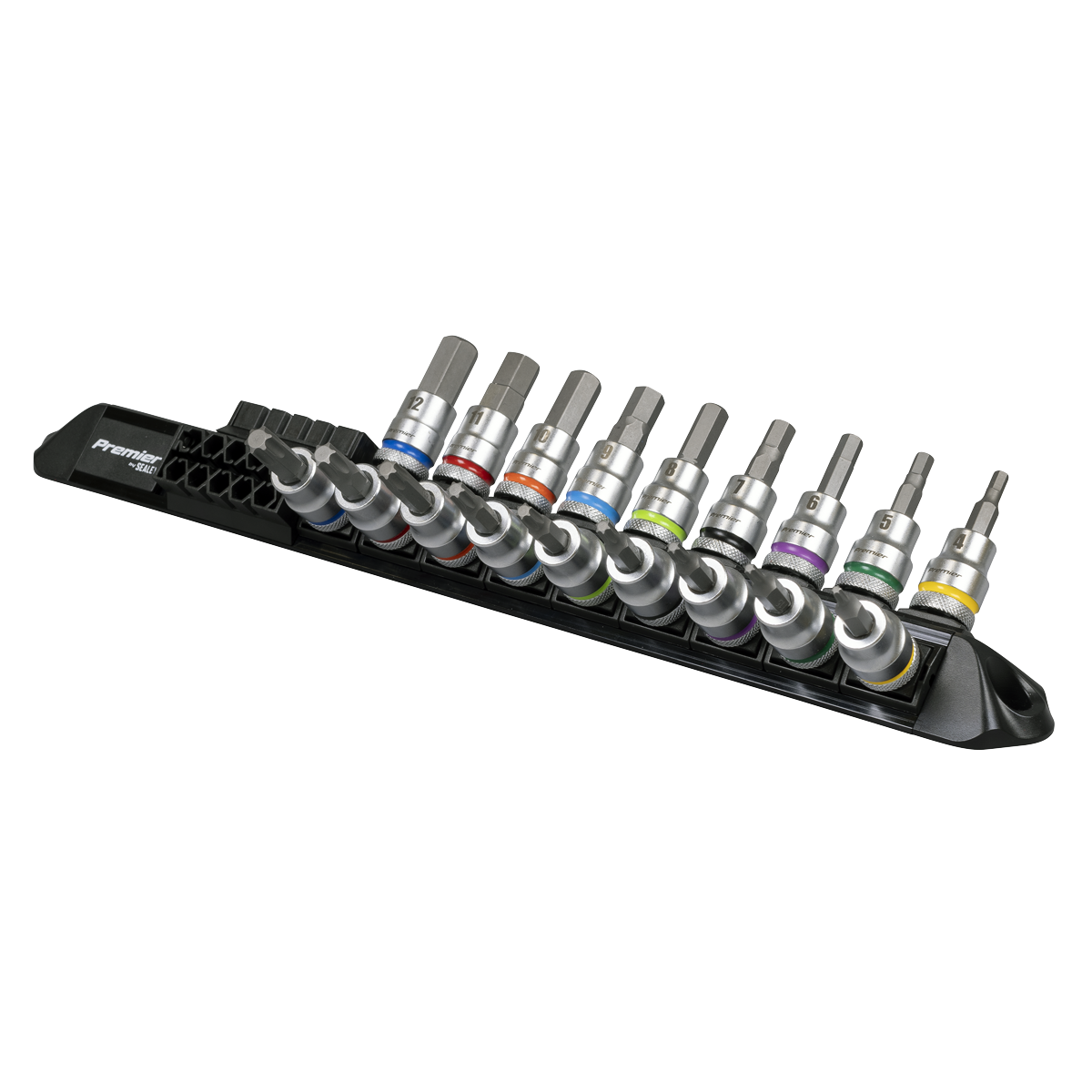 Hex & TRX-Star* Socket Bit Set 3/8"Sq Drive 18pc AK6252