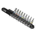 Hex & TRX-Star* Socket Bit Set 3/8"Sq Drive 18pc AK6252