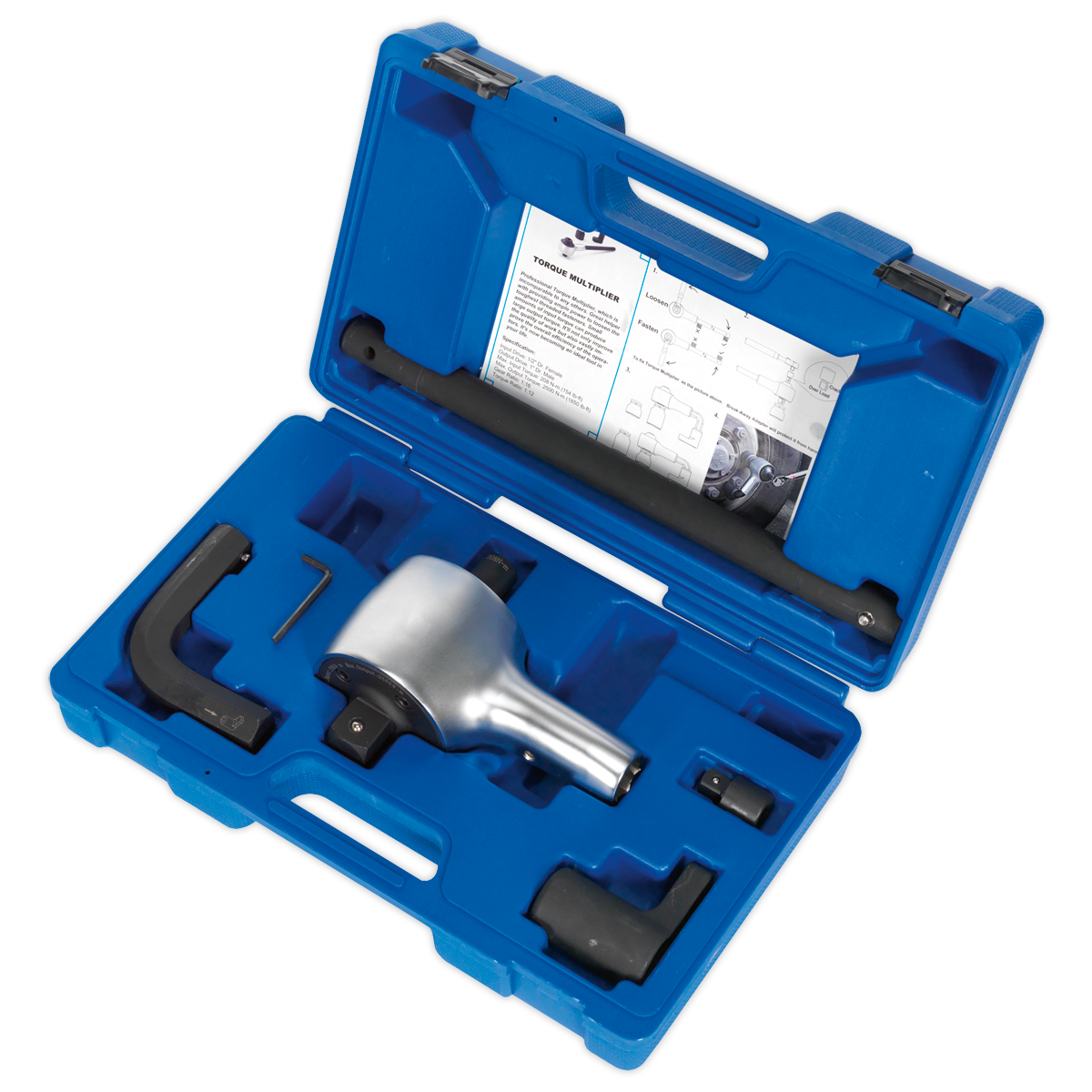 Torque Multiplier Set 1/2"-1"Sq Drive 7pc AK6291