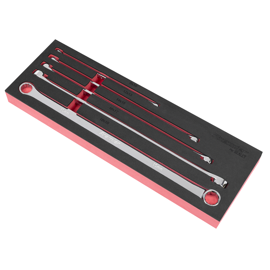 Extra-Long Double End Ring Spanner Set 5pc AK63110