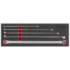 Extra-Long Double End Ring Spanner Set 5pc AK63110