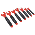 Insulated Open-End Spanner Set 7pc - VDE Approved AK63171