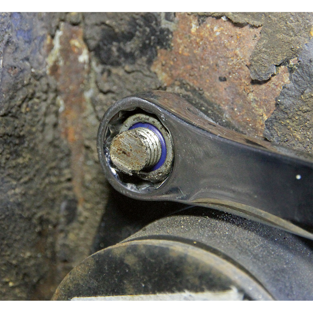 Extra-Long Double Ring Ratchet/Fixed Spanner Set 7pc AK6319