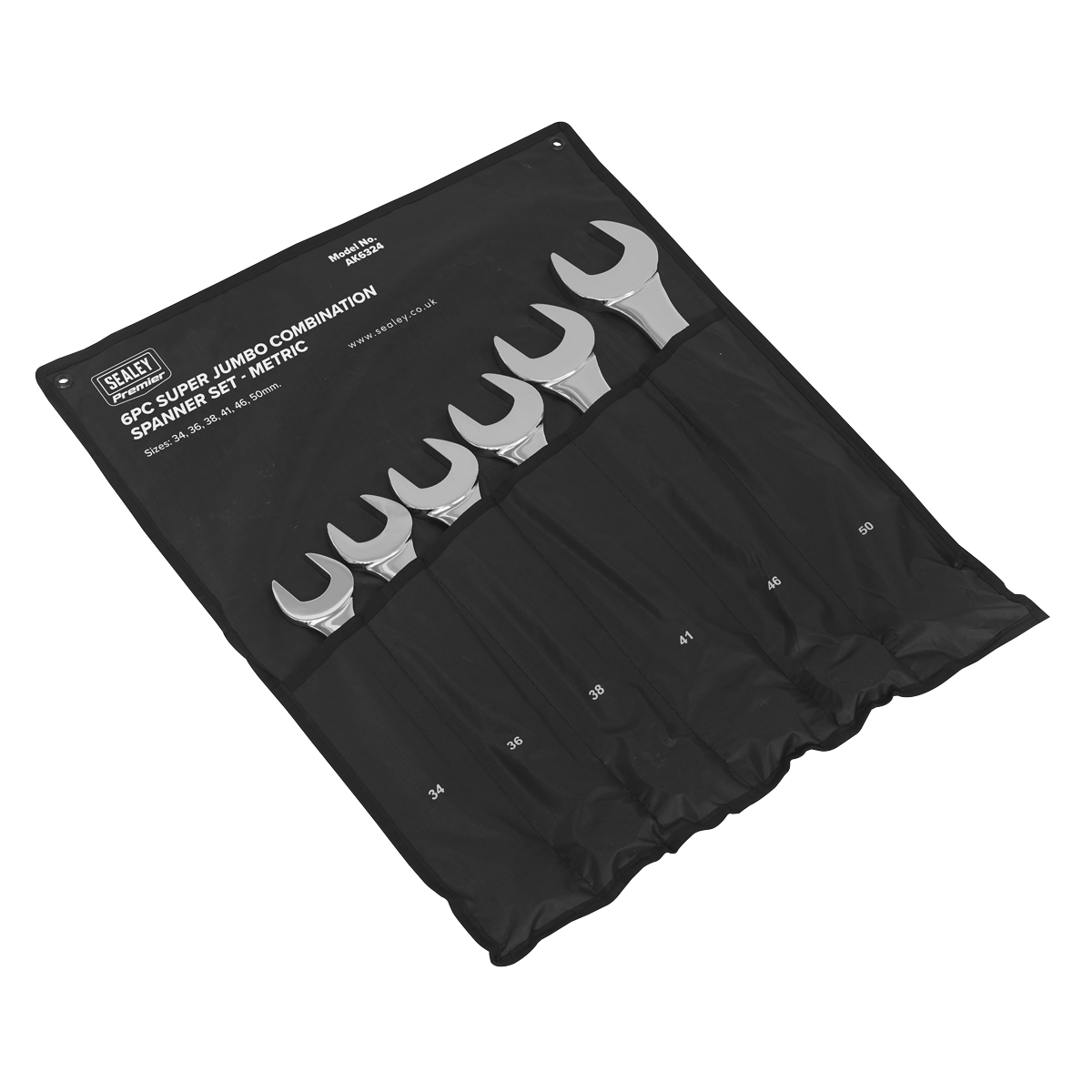 Super Jumbo Combination Spanner Set 6pc AK6324