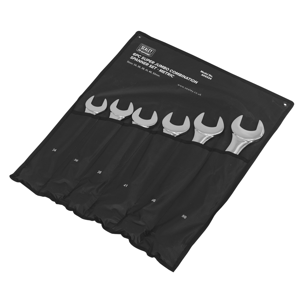 Super Jumbo Combination Spanner Set 6pc AK6324