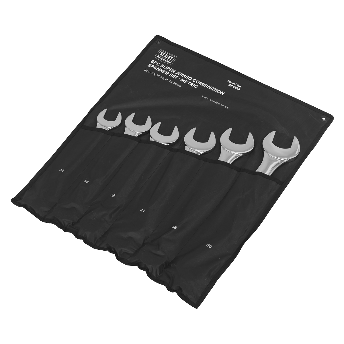 Super Jumbo Combination Spanner Set 6pc AK6324