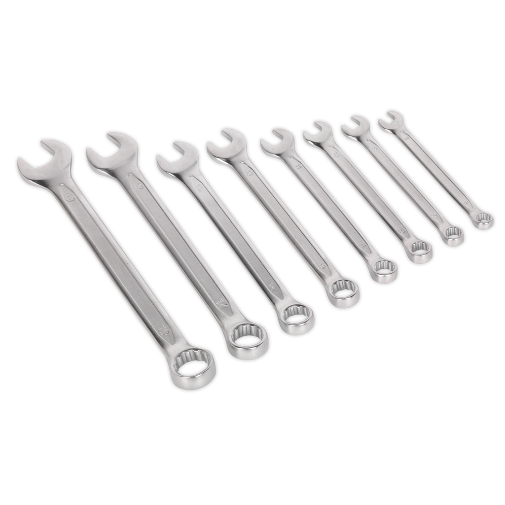 Combination Spanner Set 8-19mm 8pc AK63252