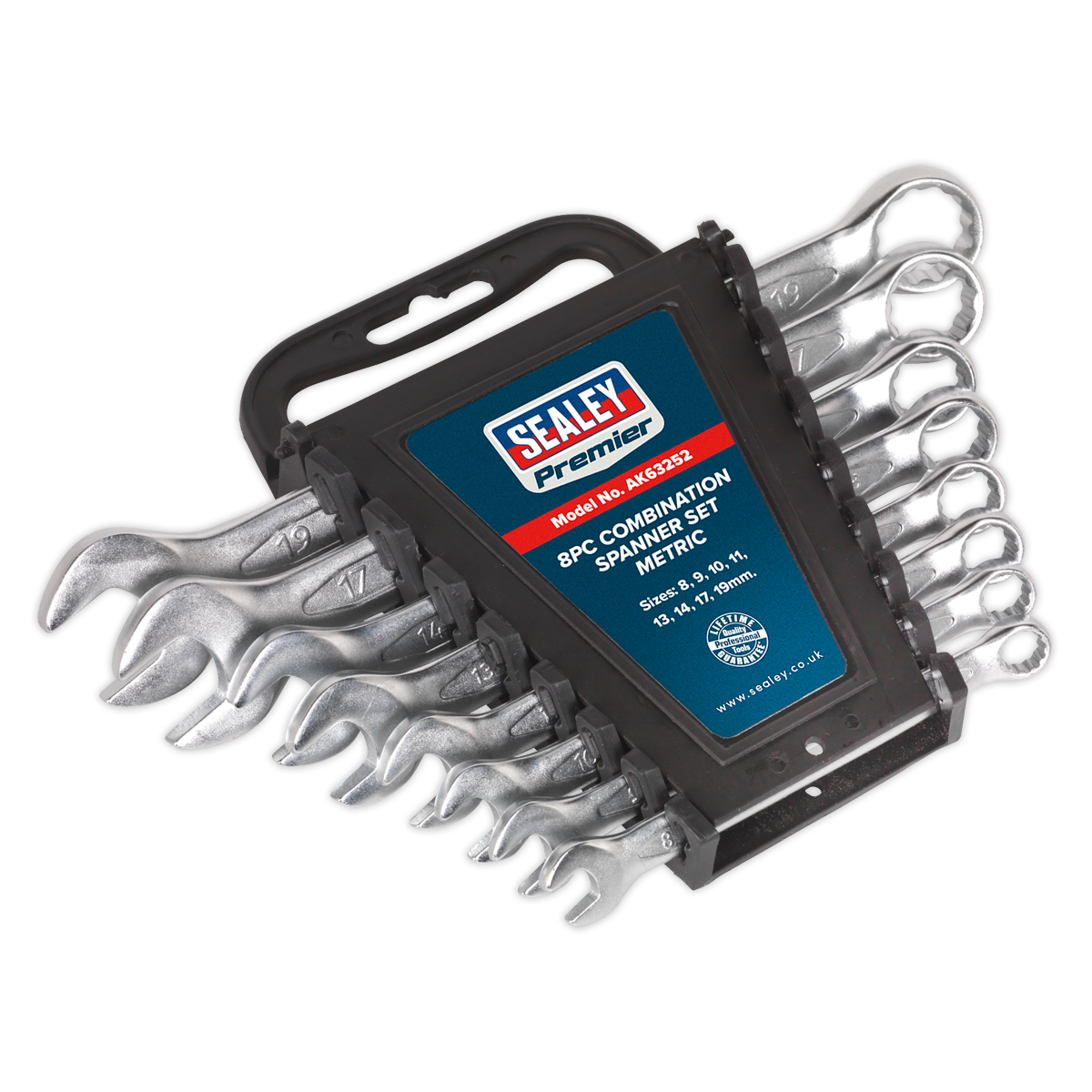 Combination Spanner Set 8-19mm 8pc AK63252