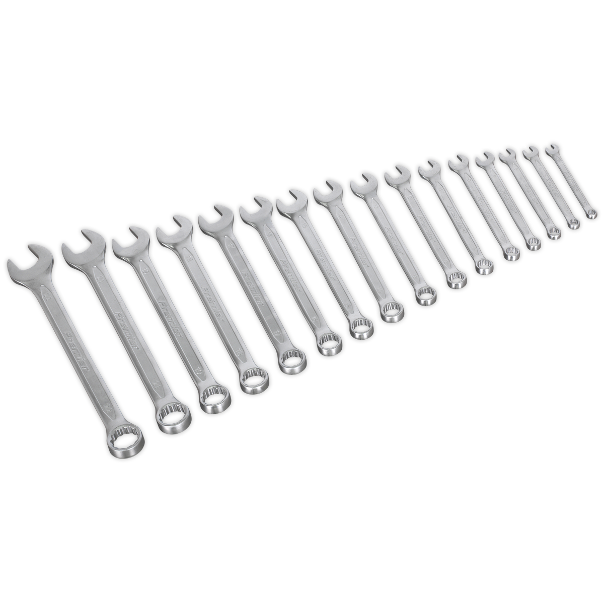 Combination Spanner Set 6-22mm 16pc AK63255