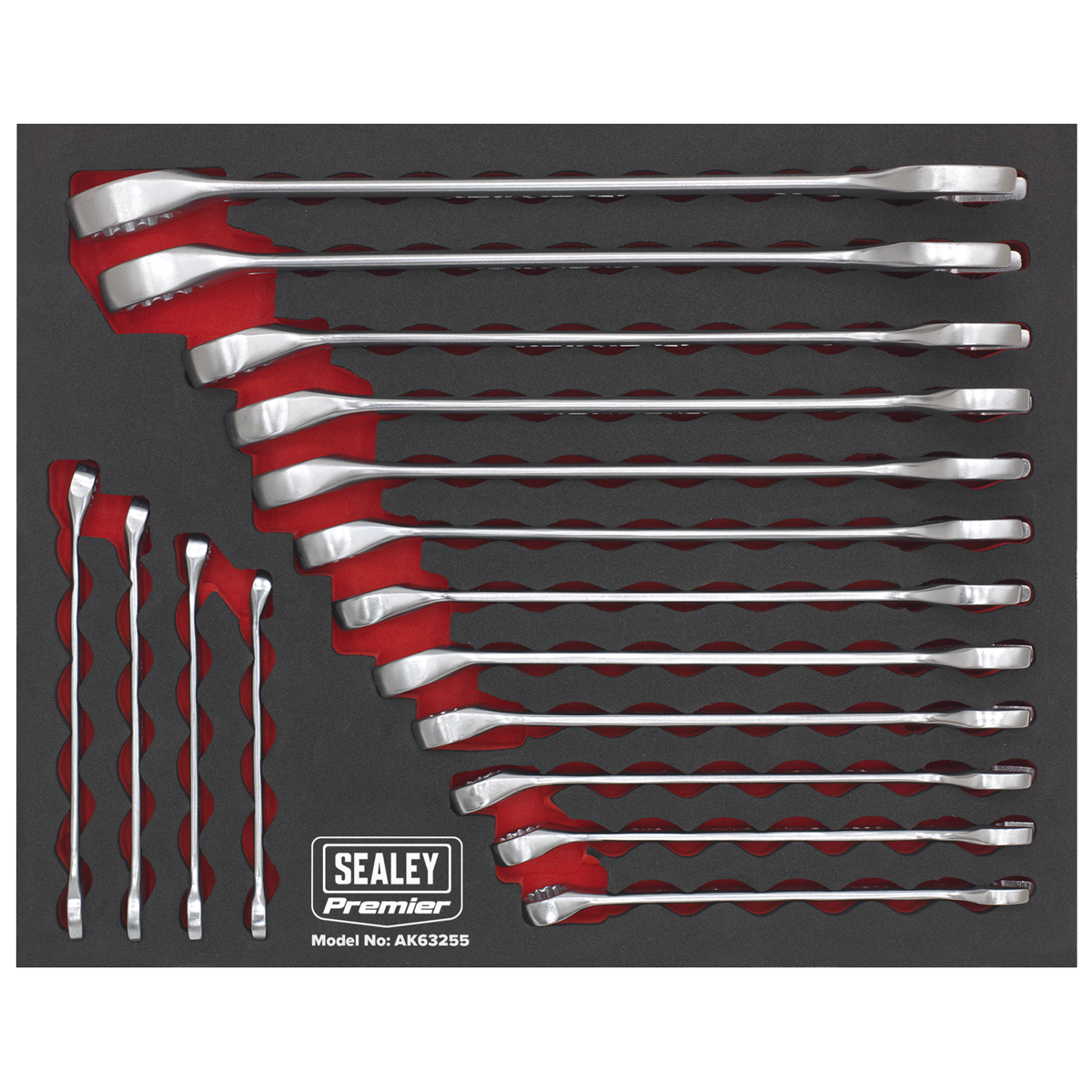 Combination Spanner Set 6-22mm 16pc AK63255