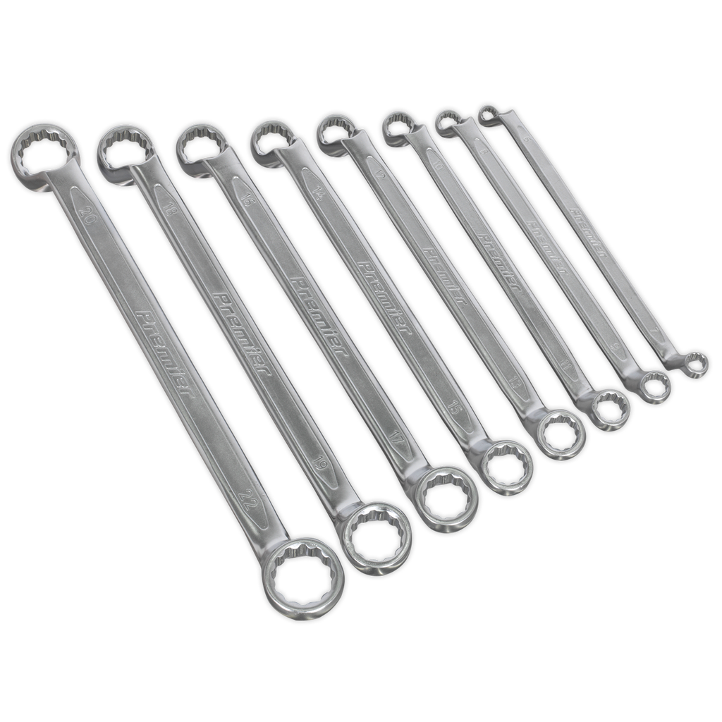 Offset Double End Ring Spanner Set 8pc AK63257
