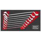 Offset Double End Ring Spanner Set 8pc AK63257