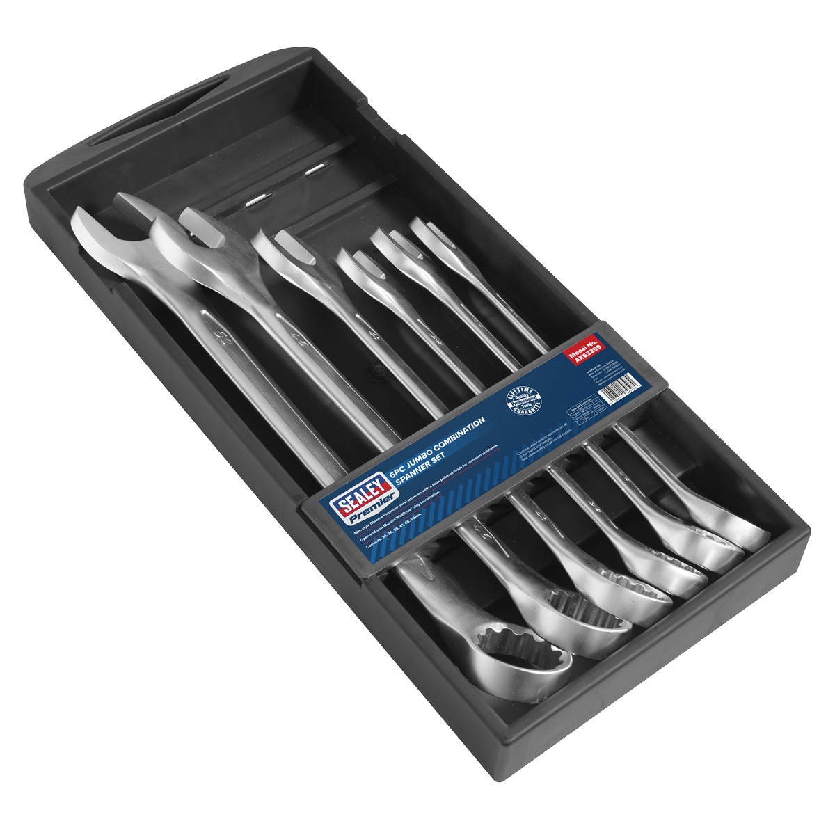 Jumbo Combination Spanner Set 6pc AK63259