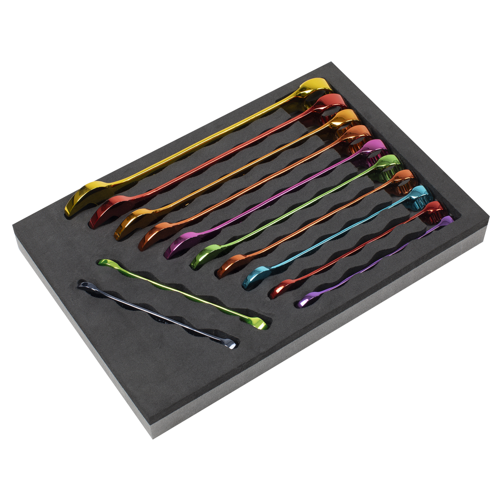 Multi-Coloured Combination Spanner Set 12pc AK63267