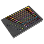 Multi-Coloured Combination Spanner Set 12pc AK63267