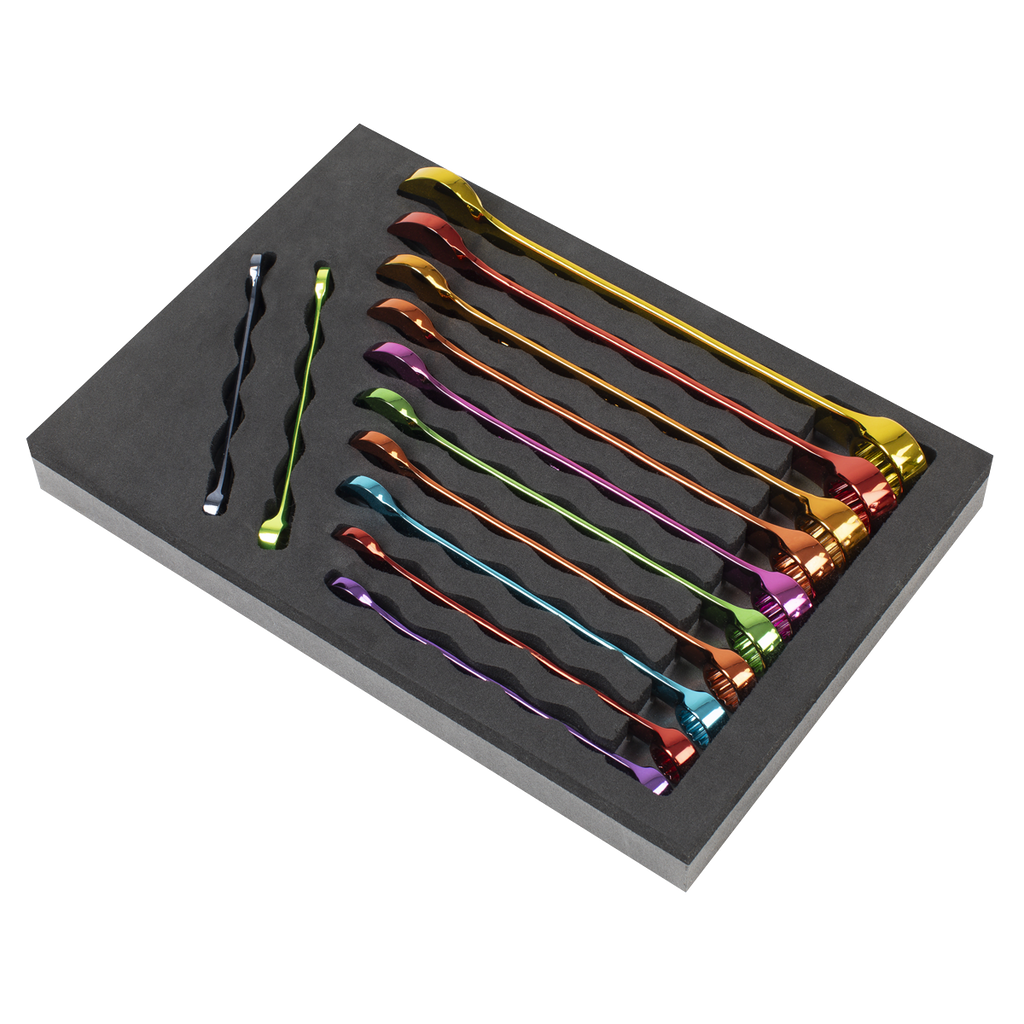 Multi-Coloured Combination Spanner Set 12pc AK63267
