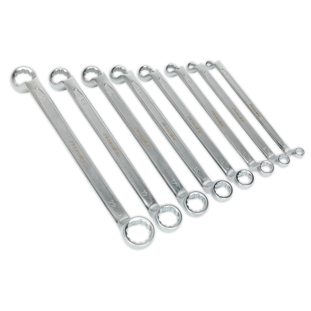 Offset Double End Ring Spanner Set 8pc AK6327