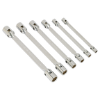 Double Flexi-Head Socket Spanner Set 6pc AK635