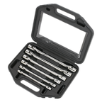 Double Flexi-Head Socket Spanner Set 6pc AK635