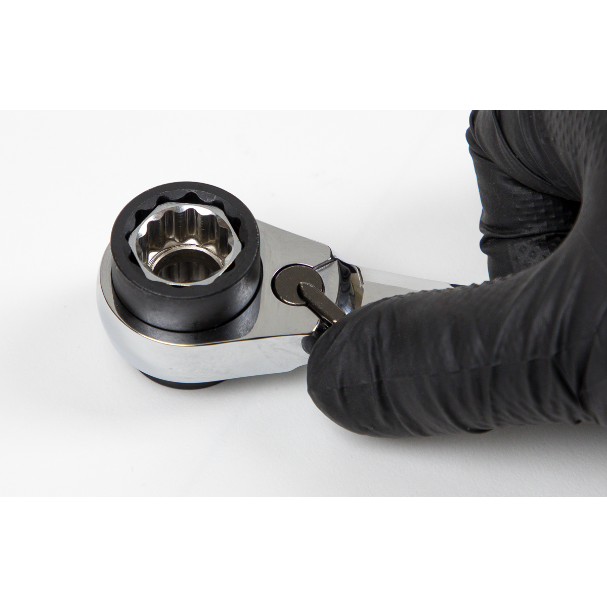 8-in-1 Reversible Ratchet Ring Spanner AK6391