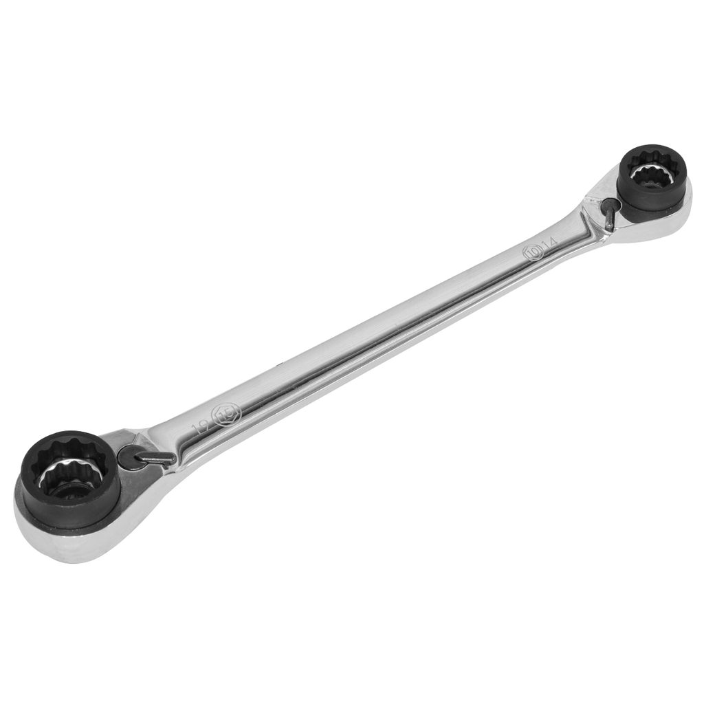 8-in-1 Reversible Ratchet Ring Spanner AK6391