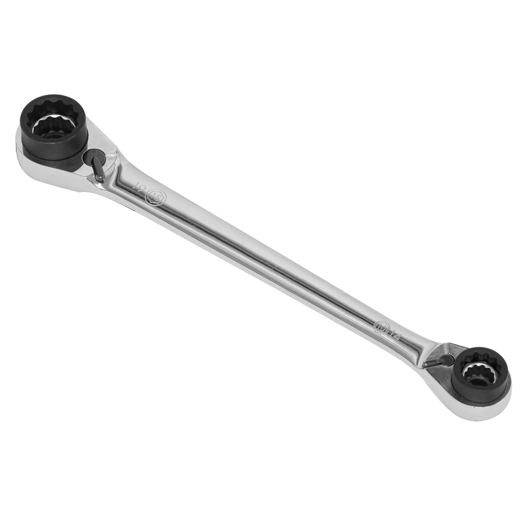 8-in-1 Reversible Ratchet Ring Spanner AK6391
