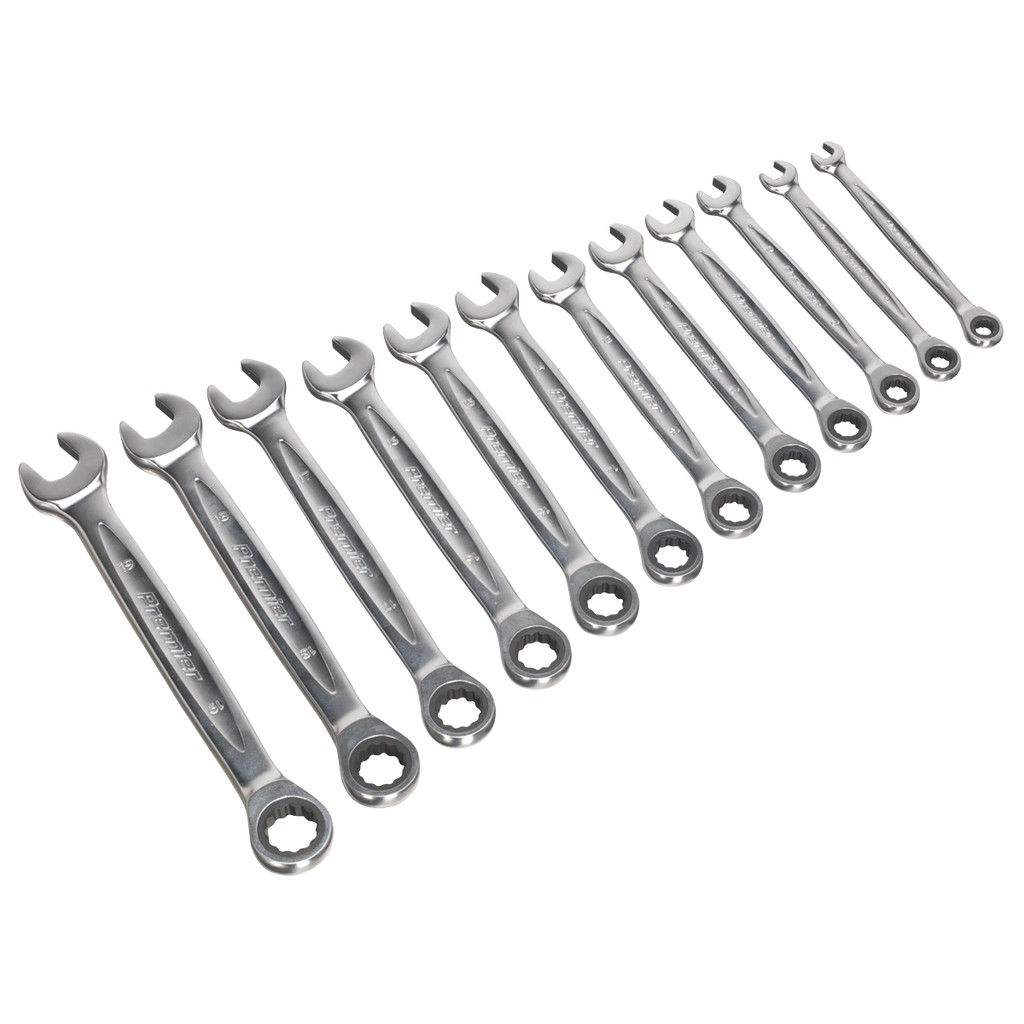 Combination Ratchet Spanner Set 12pc AK63922