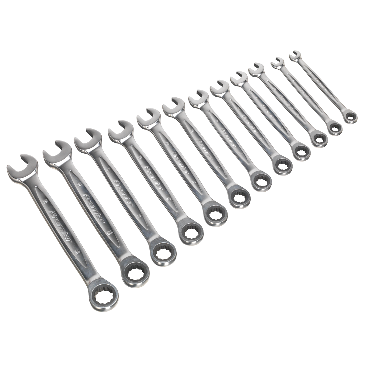 Combination Ratchet Spanner Set 12pc AK63922
