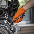 4-in-1 Reversible Lock-On™ Ratchet Ring Spanner AK63923
