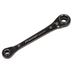 4-in-1 Reversible Lock-On™ Ratchet Ring Spanner AK63923
