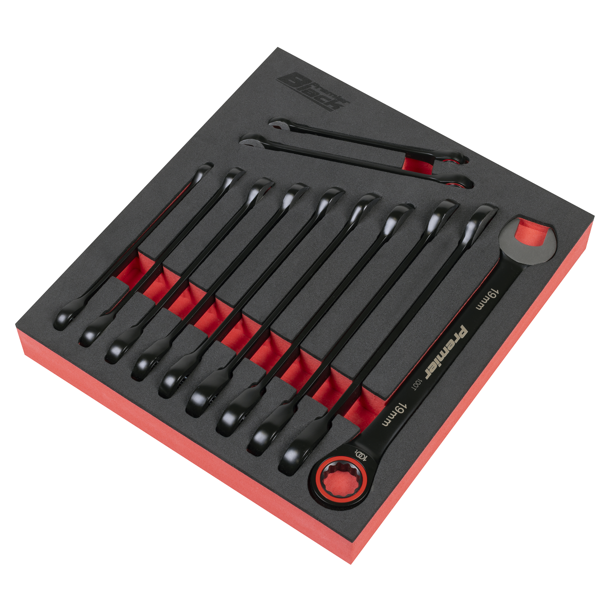 Combination Ratchet Spanner Set 12pc AK63940B