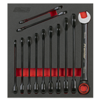 Combination Ratchet Spanner Set 12pc AK63940B
