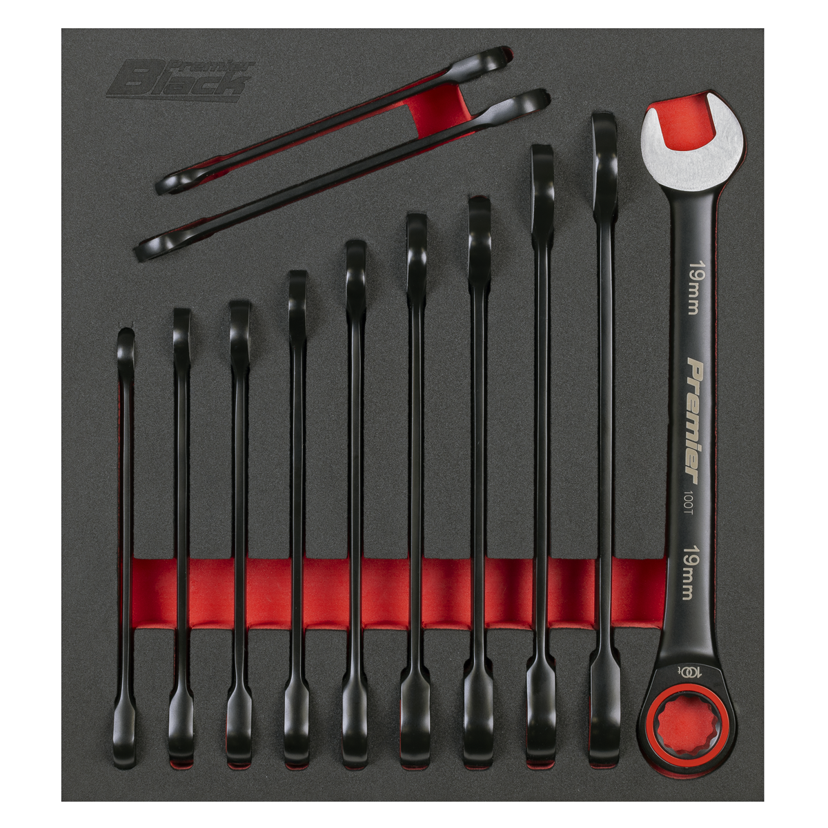 Combination Ratchet Spanner Set 12pc AK63940B